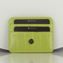 Zoozie Bags Cartera y Tarjetero de Piel Pistacho y Verde